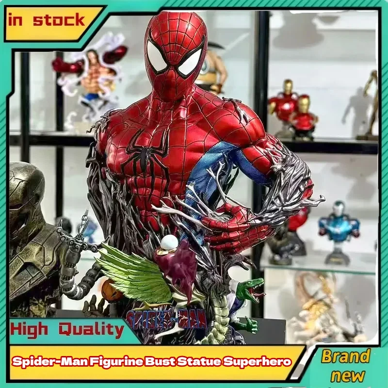 

Brand New In-Stock Marvel Spider-Man Figurine Bust Statue Superhero Breaking Free Gk Collectible Perfect As Birthday Gift