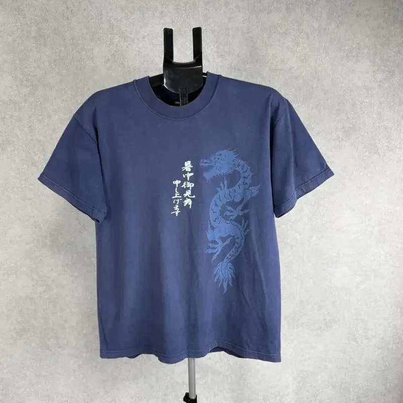 Robbie Williams Vintage 2001 Tour T-Shirt Size M RW Dragon Japan Rare