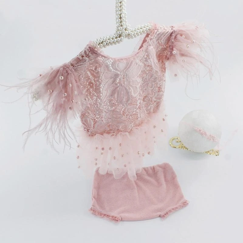 3-pz-neonato-fotografia-puntelli-gonna-pizzo-piume-pantaloni-corti-fasce-decorazione-puntelli-foto-fai-da-te-per-neonati