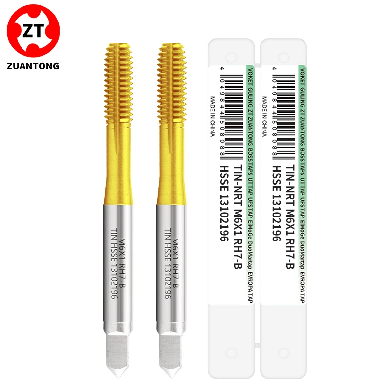 ZUANTONG HSSE-M42 JIS Standard Rollformgewindebohrer M3M4M5M6M7 M8M9M10 M11 M12 M14 M16 Maschinengewindebohrer für Aluminium/Stahl – Detail 4