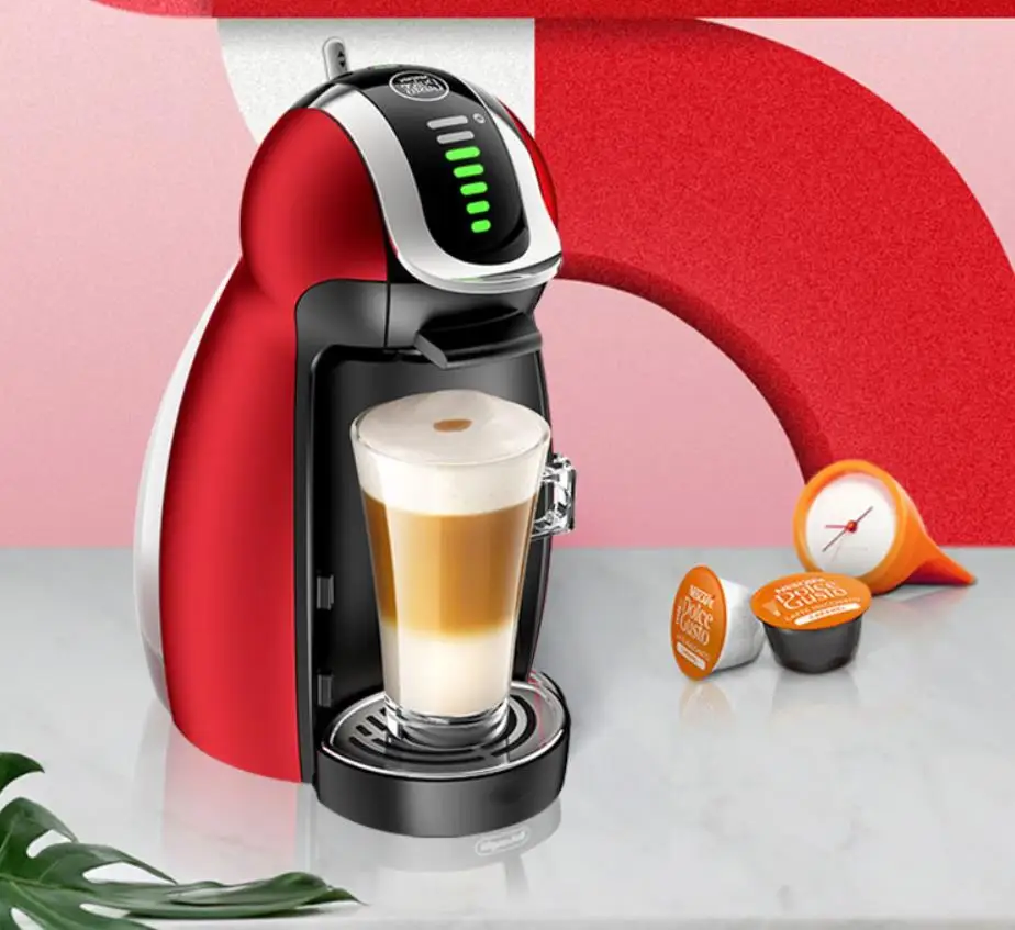 Nescafe Dolce Gusto household Capsule cafe Espresso Coffee Machine Genio2 espresso Home coffee maker Red 15Bar Italian coffee