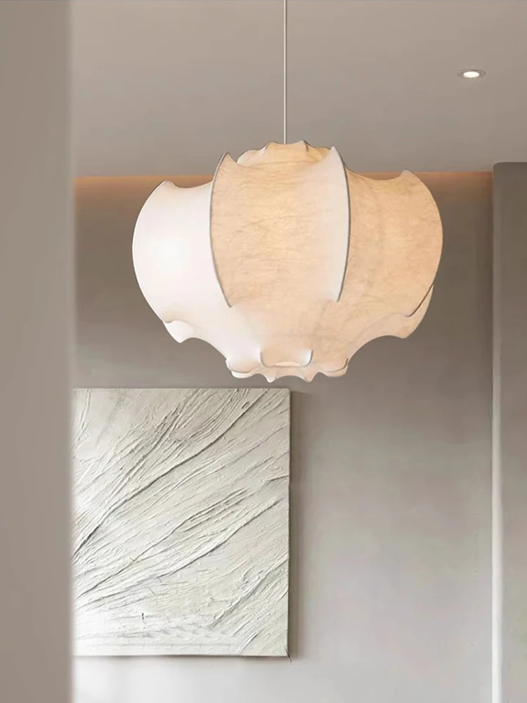 japones wabi sabi lustres de seda luzes pingente modernas luminarias interiores sala de estar sala de jantar quarto decoracao nordica 01