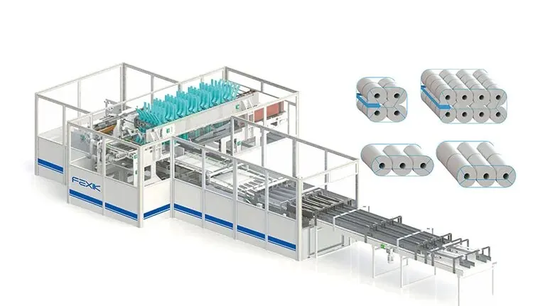 YG Automatically Kitchen Paper Napkin Toilet Paper Rewinding Embossing Machine High Efficiency For Sale