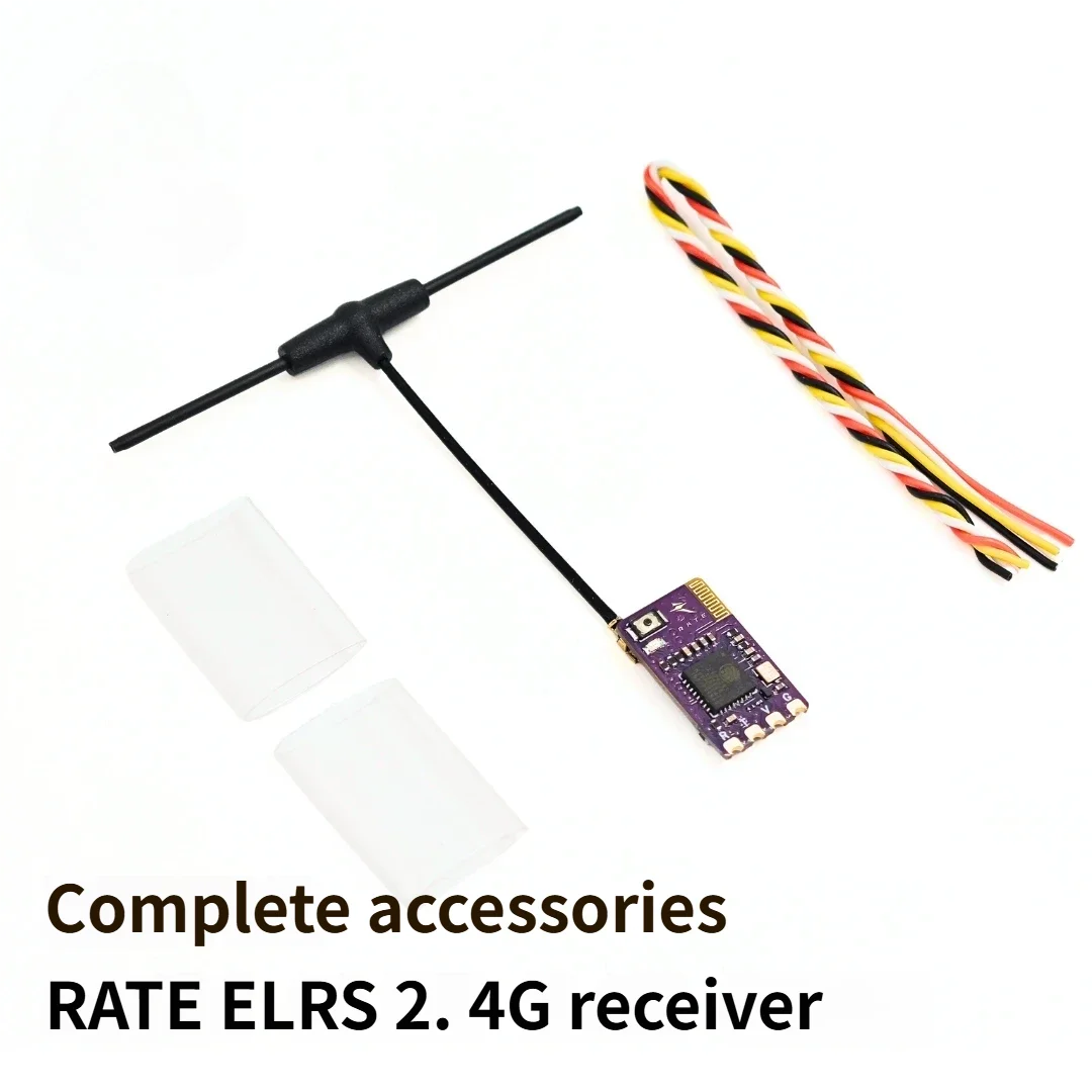 

RATE ELRS 2.4G Receiver for Racing FPV Drones and Fixed-Wing RC Models