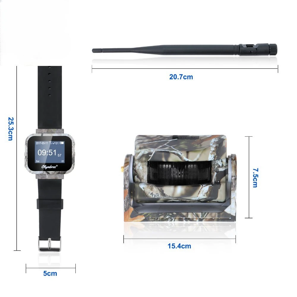 Wireless Hunting Alarm System, Sensores de Segurança Z3