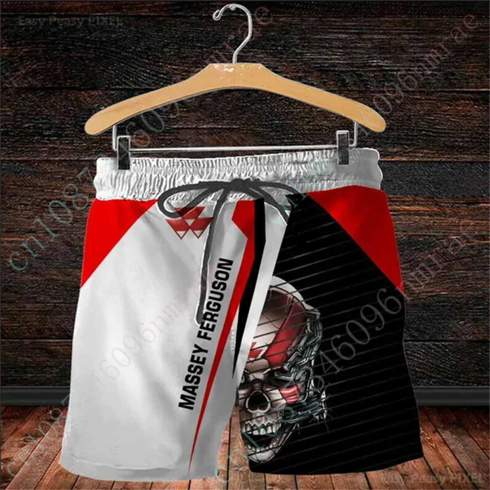 

Massey Ferguson Shorts For Men's Clothing Hip Hop Shorts Summer Male Shorts Big Size Running Pants Casual Men's Women Shorts