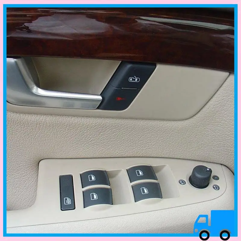 

Lasting Door Lock Unlock Switch Button Cover For B6 B7 A4 2003-2008 8ED962107 8E1962107