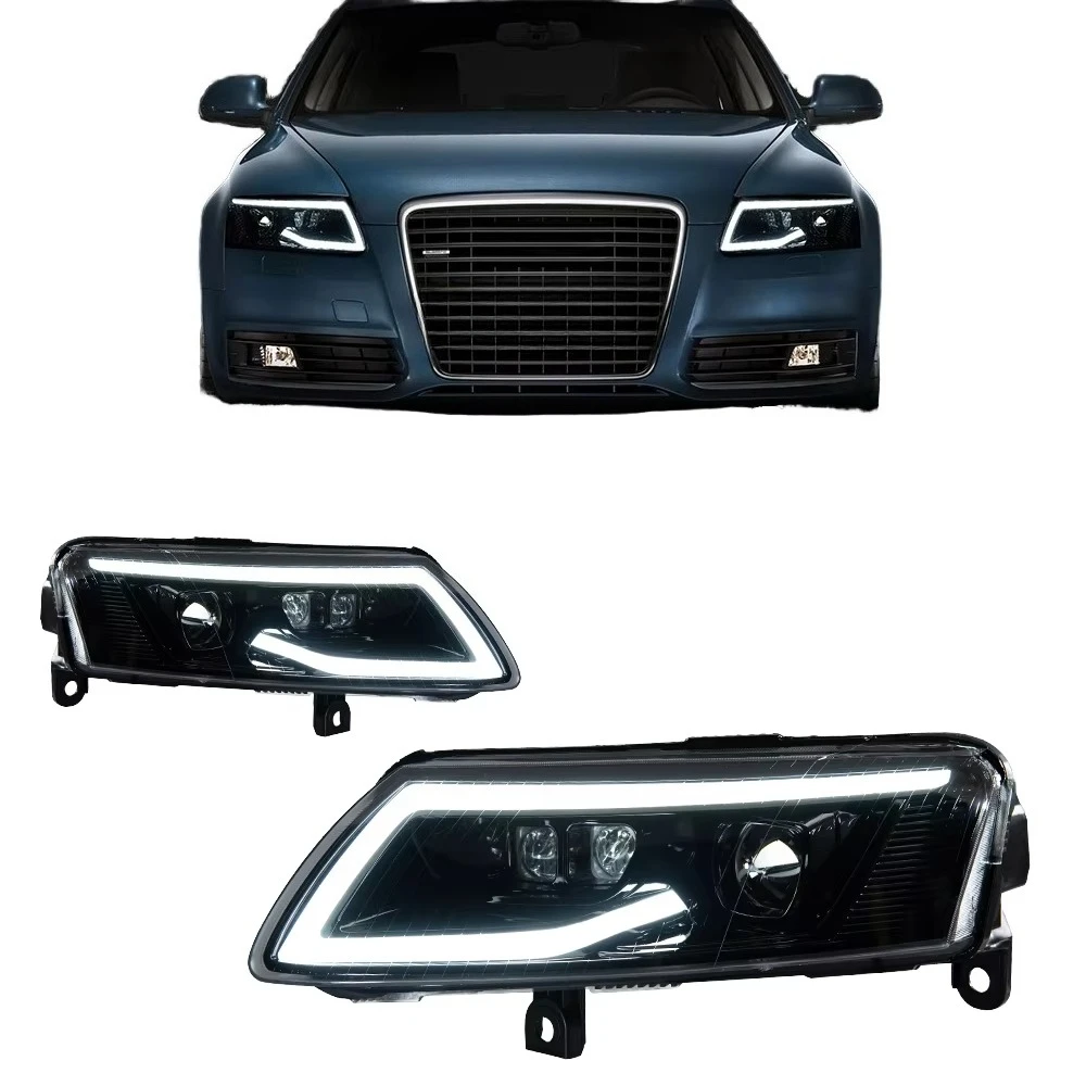 65W 72W Rated Power LED DRL Projector Headlight Assembly 1 Year Warranty Retrofit Upgrade for Audi A4 B8 8K 2008-2016