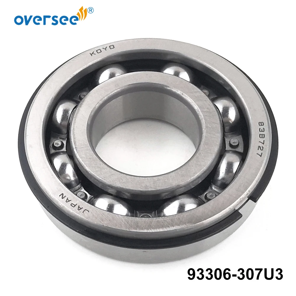 

93306-307U3 Bearing for Yamaha Waverunner VX700 XL700 SJ700 Outboard Boat LST1200 93306-307U3-00 83B727