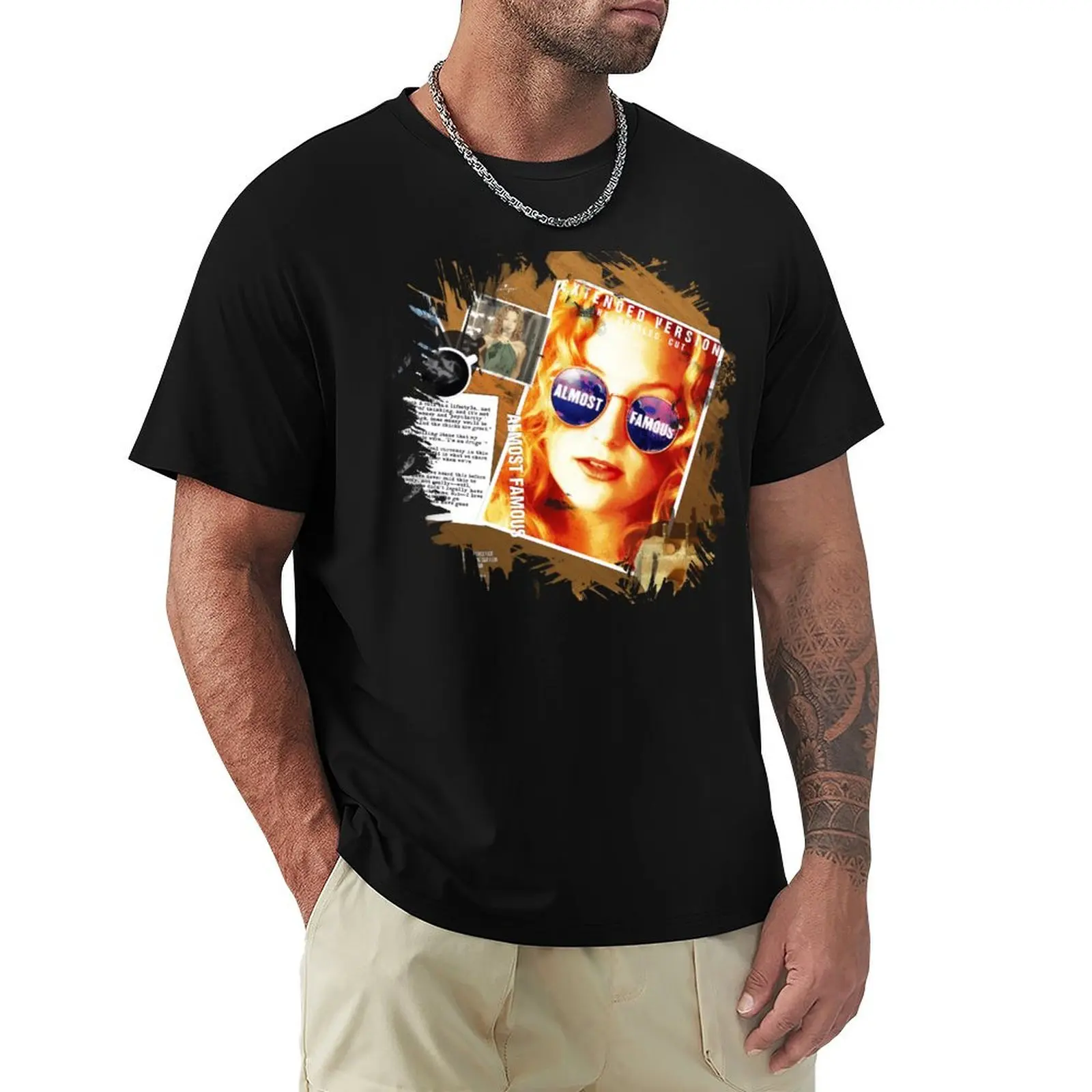 

almost famous T-Shirt blanks custom shirt men clothings