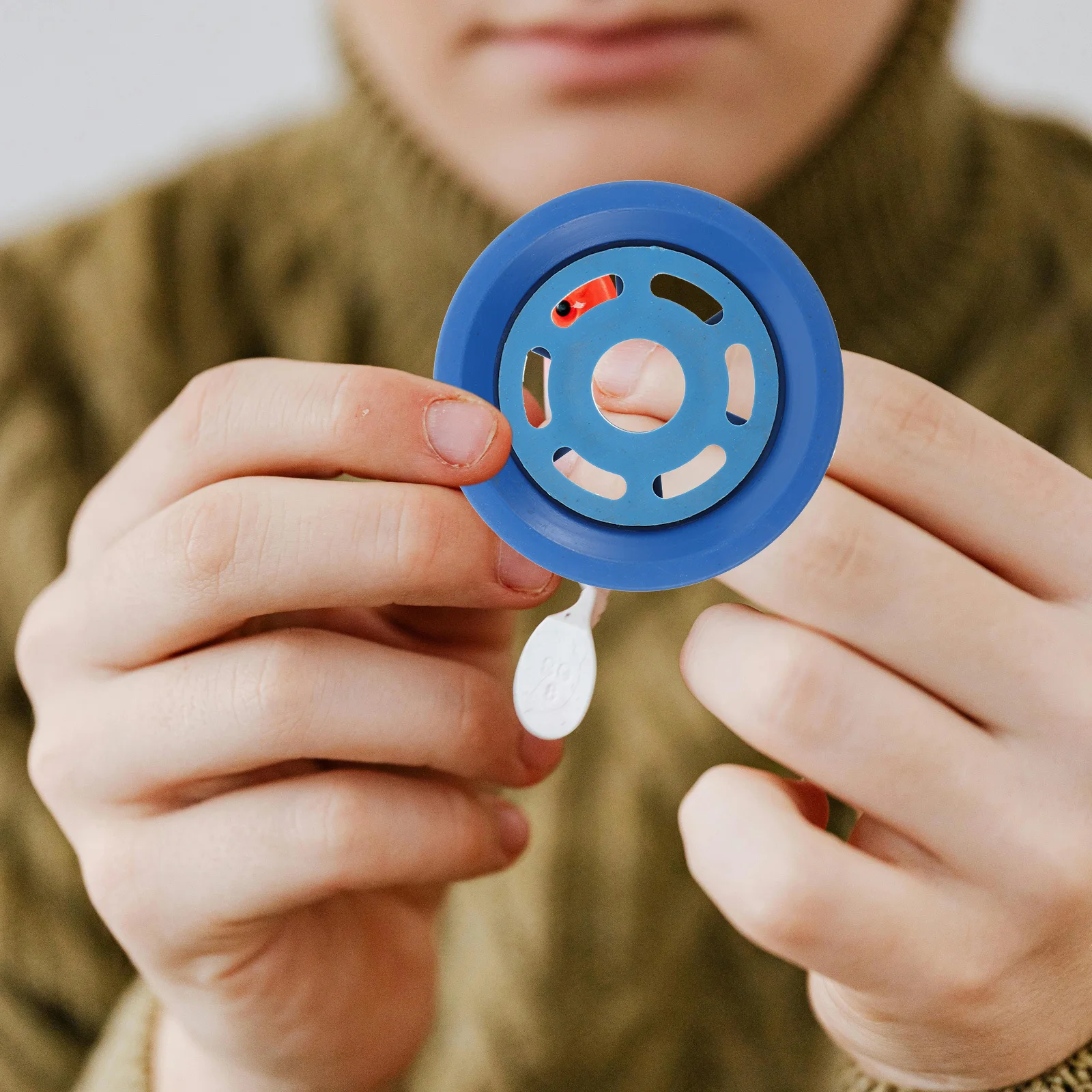 

6Sets Fishing Net Separator American Cast Net Accessory Plastic Hand Rope Ring Replacement Fishing Gear Tool Hand Rope Ring