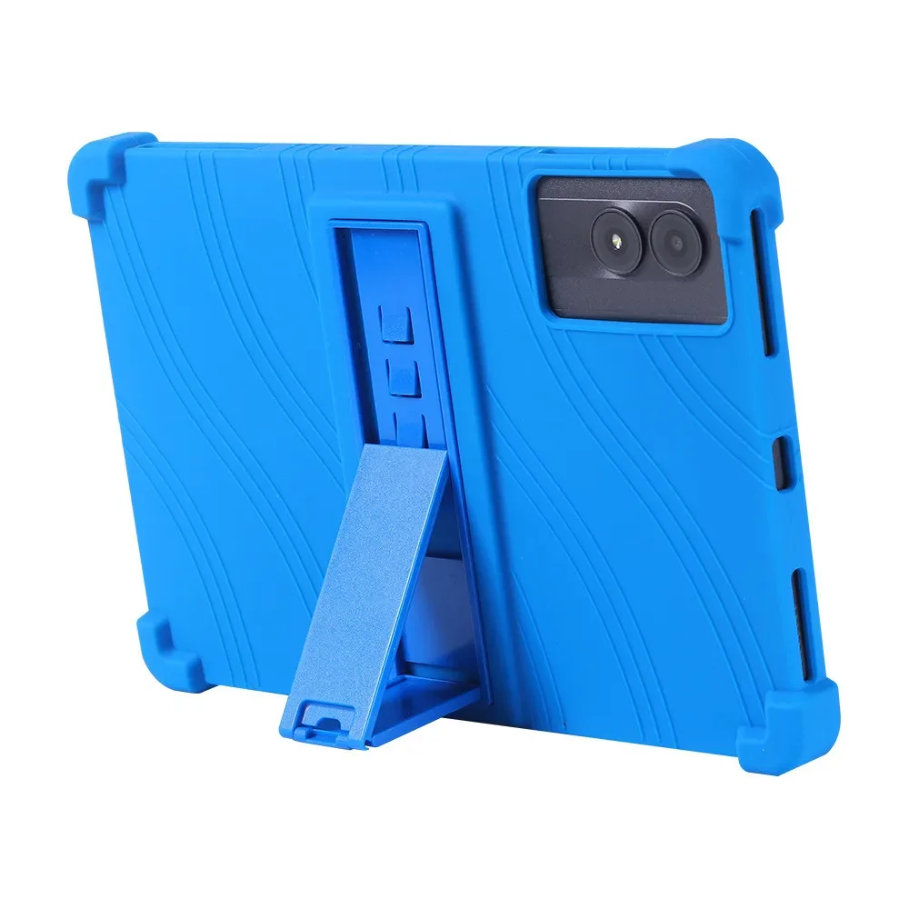Luxury Silicone Tablet Case for Infinix Xpad 11 Inch 2024 Colorful Soft Back Bracket Airbag Anti-fall Shockproof Protect Cover - view 3