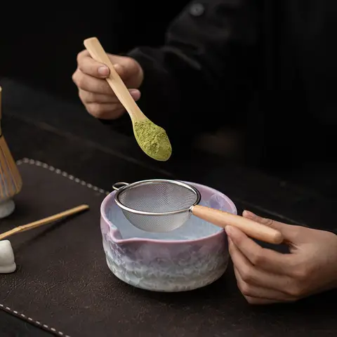 2026 Hot 4/8PCS Premium Matcha Tea Set Japanese Ceremonial Ceramic Bowl Whisk Gift Set Box Starter Kit Sustainable Eco-friendly