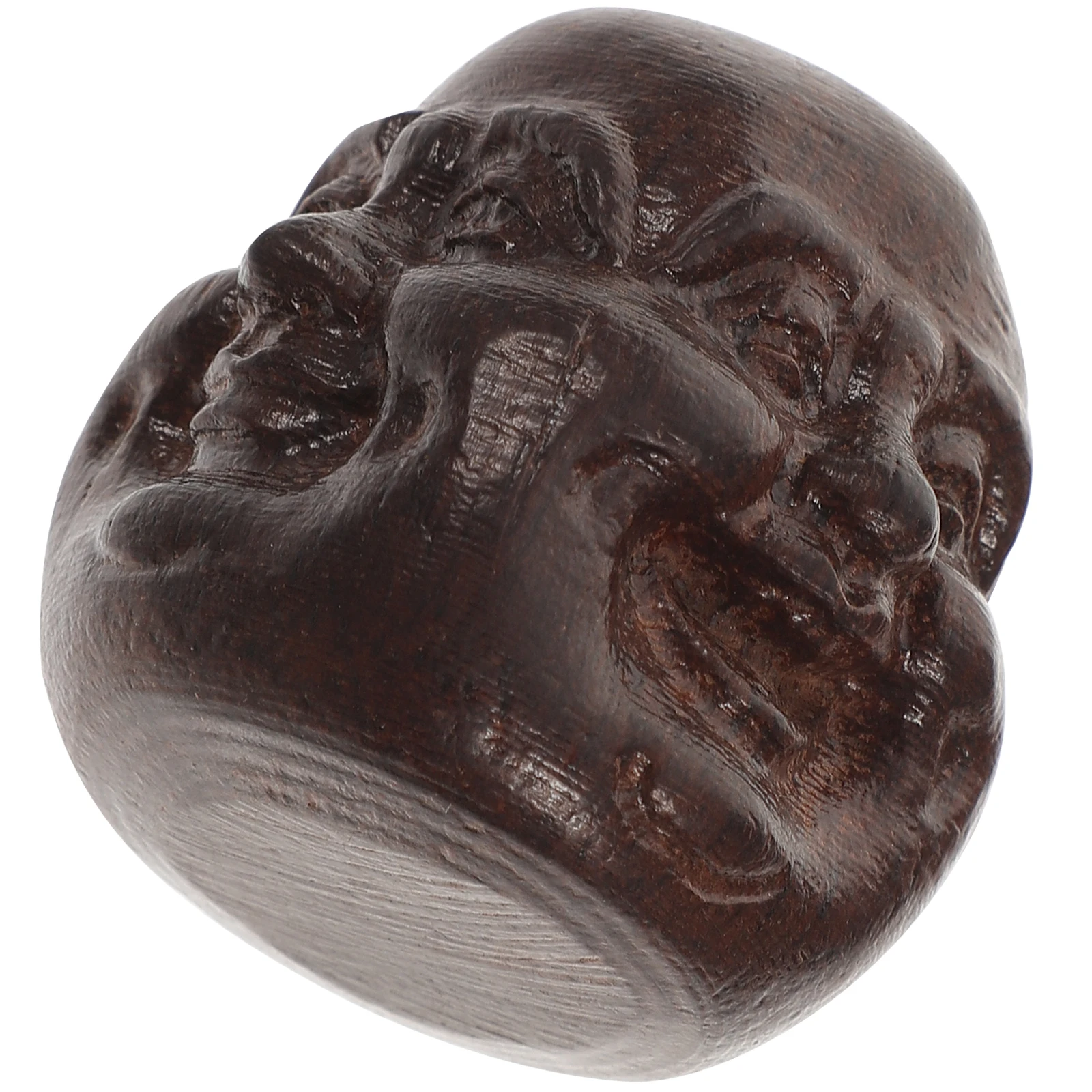 

Buddha Statue Wenwan H Carving Head Figurine Idol Home Office Car Decor Small Shape Design Premium Material Long Use