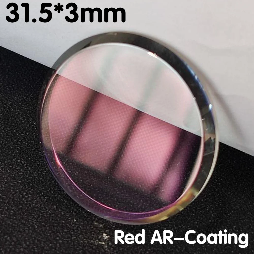 Saphir-Uhrenglas, flaches Kristall-Uhrenteile, Ersatzzubehör, 31,5 mm Glas, geeignet für SKX007 SRPD Flachglas