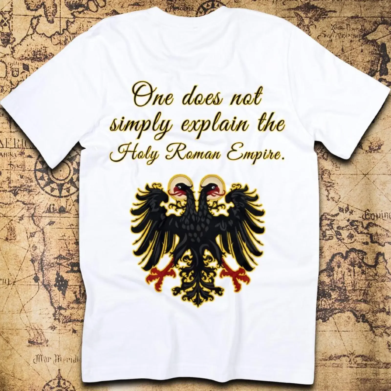 One does not simply explain the Holy Roman Empire T Shirt vintage Washed Unisex fashion Stretched Breathable Comfortable