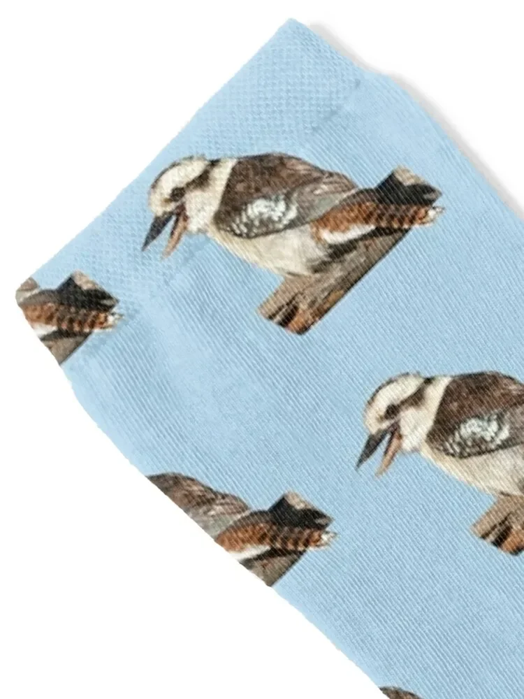 Laughing Kookaburra 5 Socks anti slip football japanese fashion sports stockings Girl'S Socks Men's