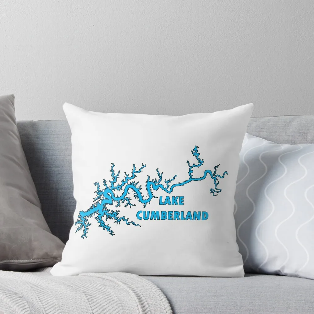 Lake Cumberland Kentucky Throw Pillow home decor items christmas cushions covers christmas supplies