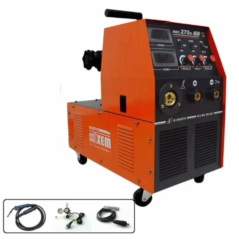 MIG-270DC0.8 Wire Inverter DC Welding Machine 380V ARC Manual Welding MMA Welding 2T And 4T Welder Equipment