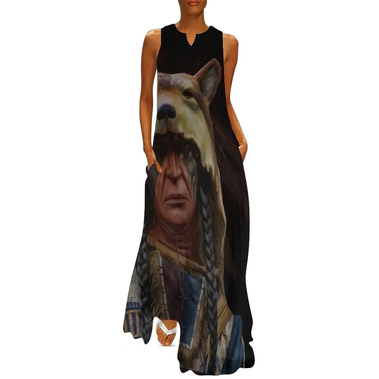 

The Indian Long Dress Women's dress Dance dresses summer dress daily Woman dresses