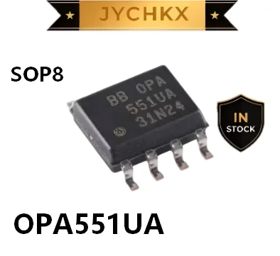 5PCS OPA551UA New Original IC SOP8 High Voltage Single Operational Amplifier Op Amp Chip Electronic Components In Stock