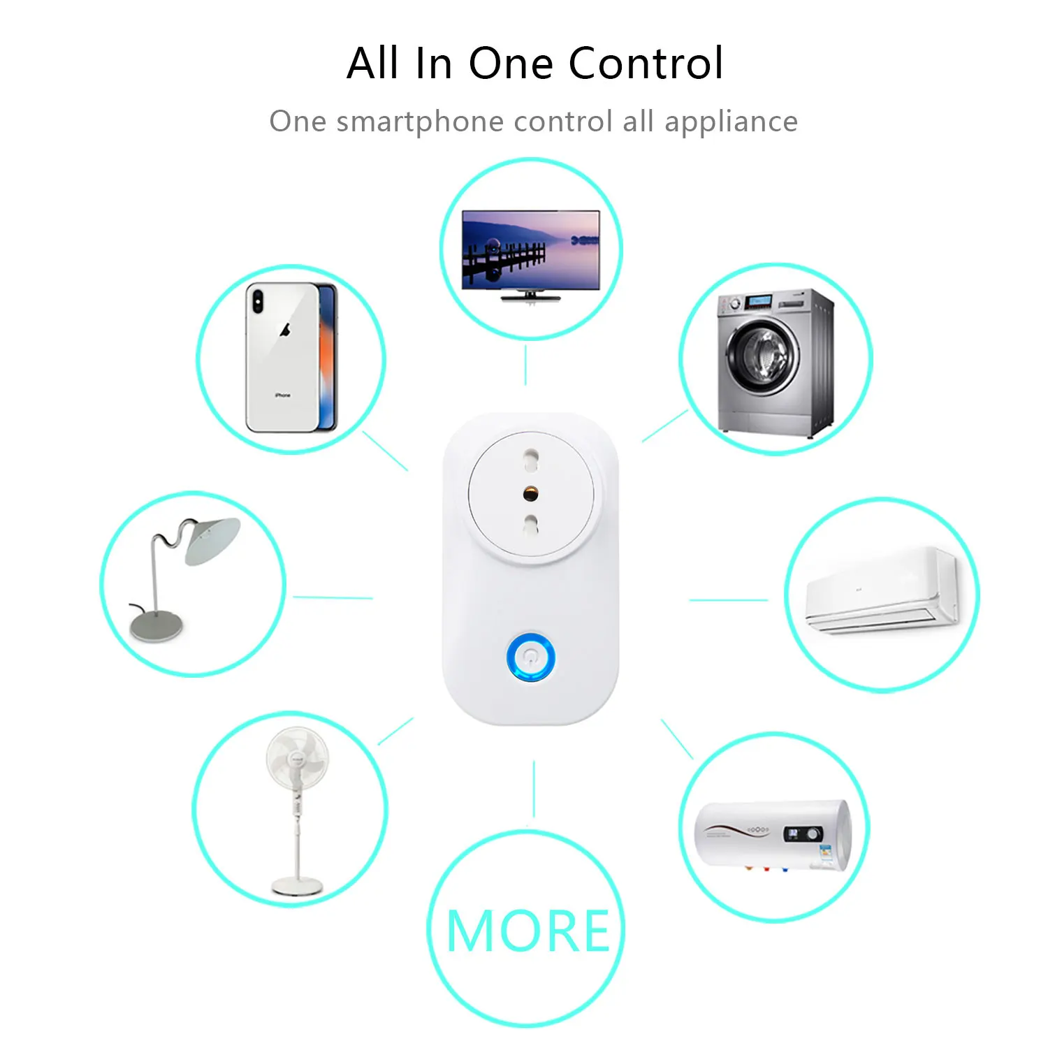 Clearance Italy Smart Plug Wifi Socket Plug IT CL 16A Power Monitor Voice Control Works With Alexa Google Home Tuya Smart Life