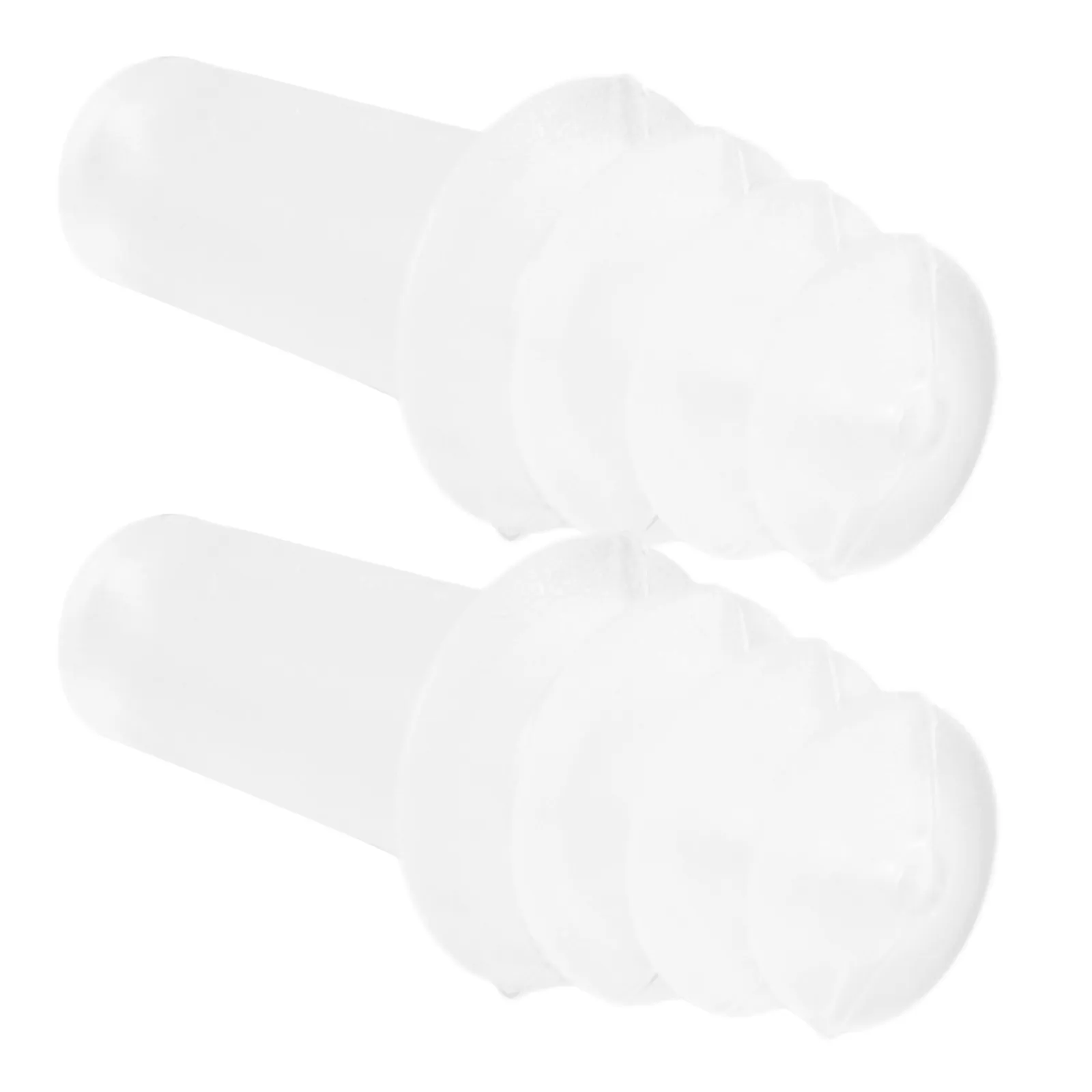 

1 Pair Silicone Ear Plugs Noise Blocking Ear Protectors for Sleeping Studying Flying Swimming Reusable Comfortable