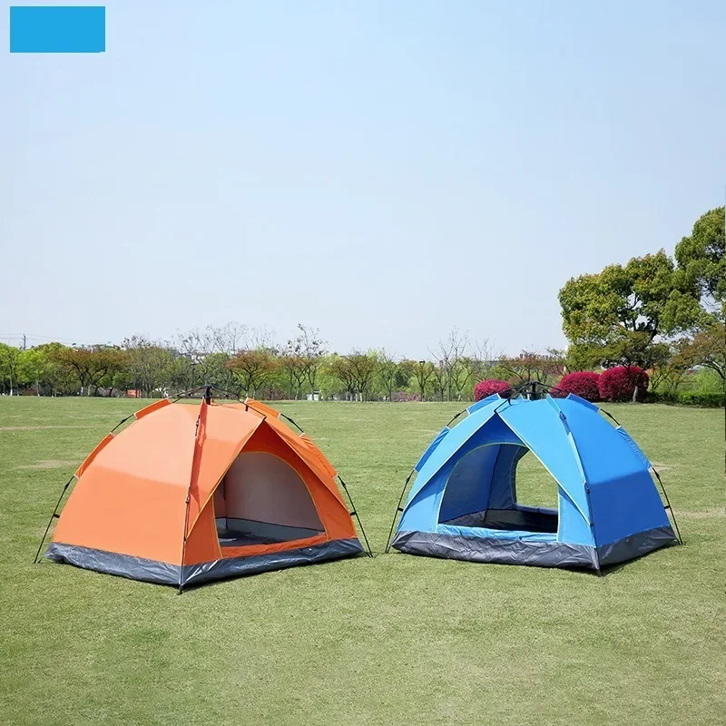 Fully automatic folding tent 2-4 people camping equipment Outdoor camping tent spring quick open sun protection camping tent equ