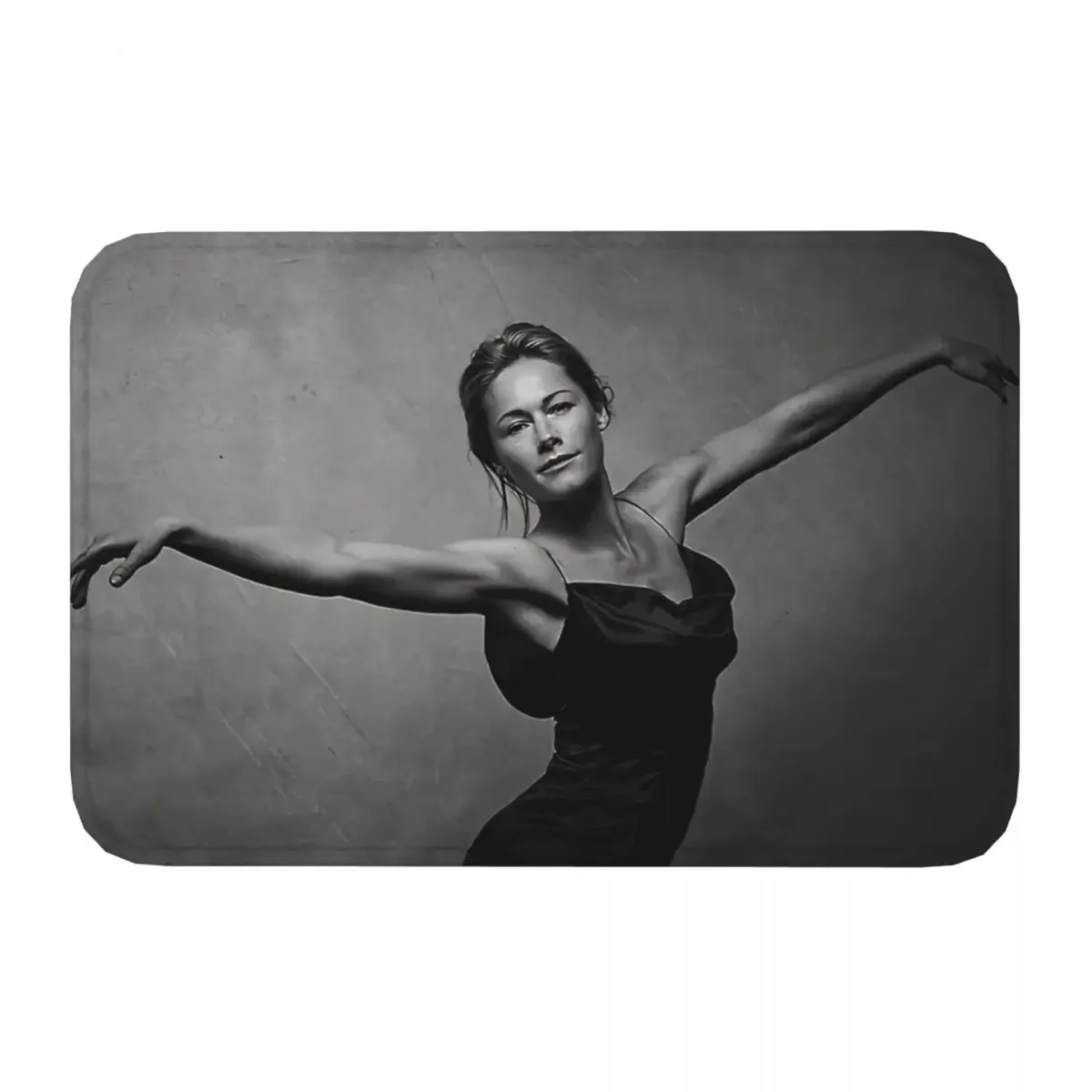 Helene Fischer German Russian Pop Singer Non-Slip Carpet Peter Lindbergh Doormat Living Room Bathroom Mat Entrance Door Home Rug