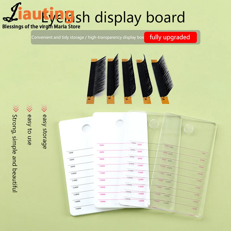 1Pcs Lash Extensions Mixed Tray Eyelash Organising Tile Eyelash Board Beauty Tools Eyelash Pad Makeup Tool