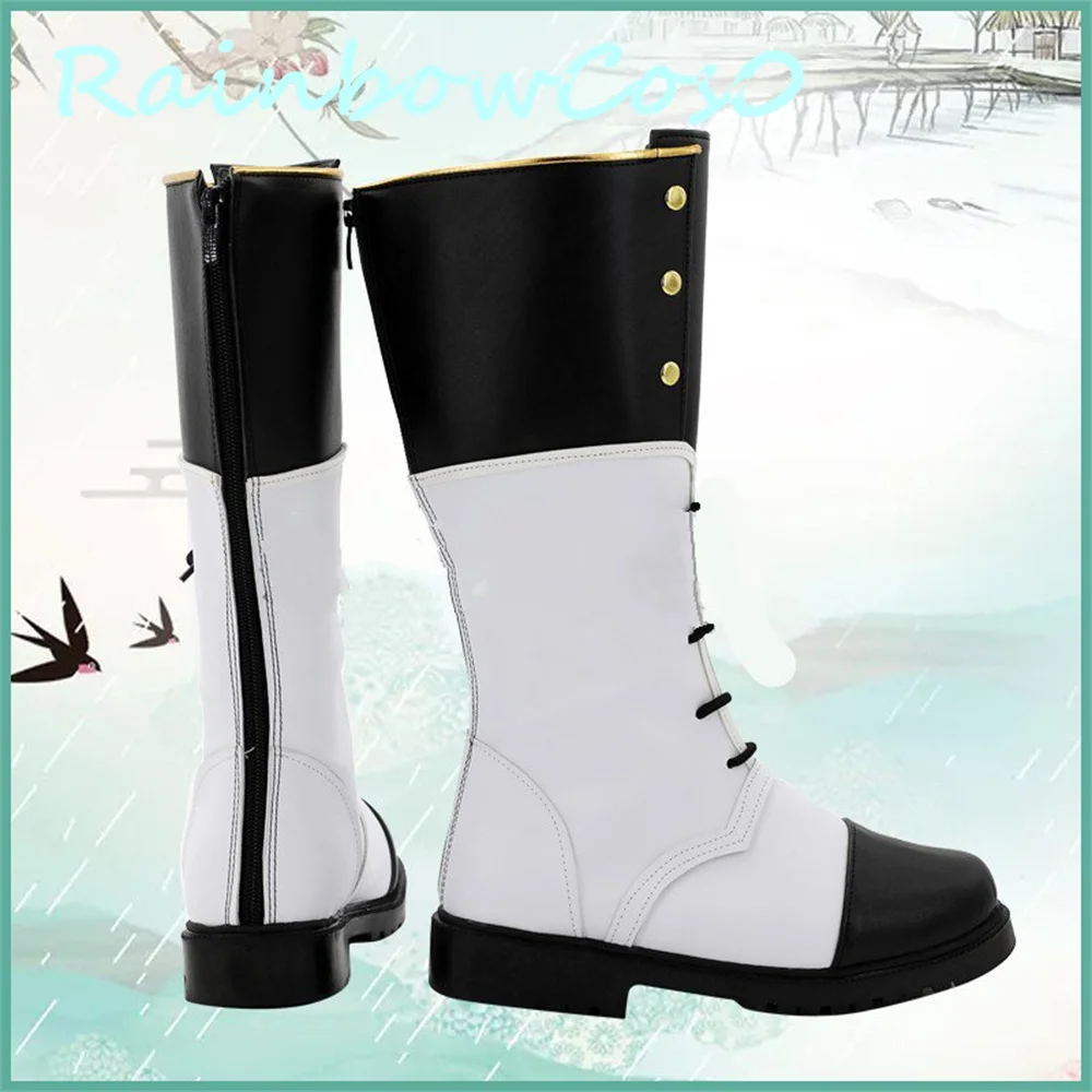 Ensemble Stars es2 es música Amagi Rinne Cosplay zapatos botas juego Anime carnaval fiesta Halloween Navidad W2280