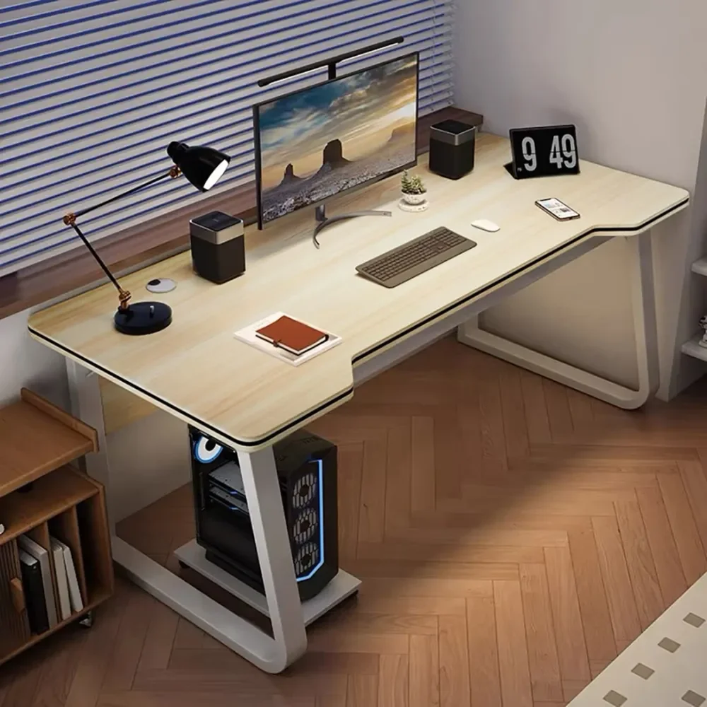 

Desk Computer Writing Table Student Art Modren Simple Style PC Wood Suitable Portable Desk For Home