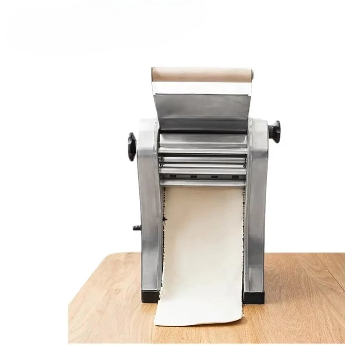 50kg/h Small Size High Efficiency Press Dough Noodle Machine 6-level Thickness Adjustment DIY Pasta Noodle Rolling Machine