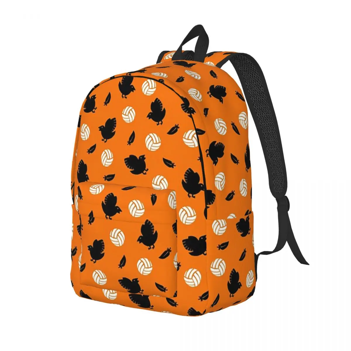 

Haikyuu Karasuno Volley Crows Backpack Daypack Large Capacity Kids BookBag School Bag Shoulder Bags for Boys Girls