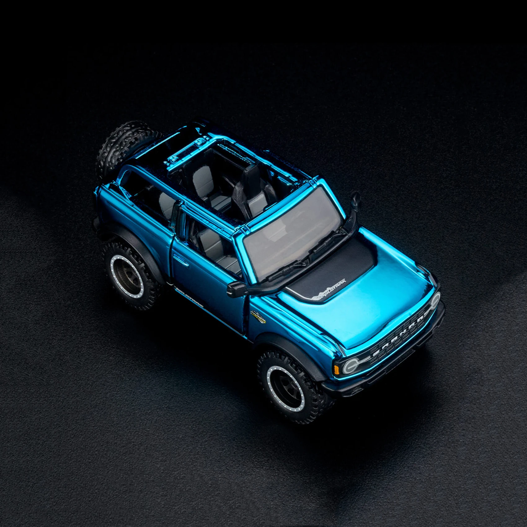 2023 Hot Wheels RLC 1:64   21 Ford Bronco Wildtrak limited collection of die cast alloy trolley model ornaments