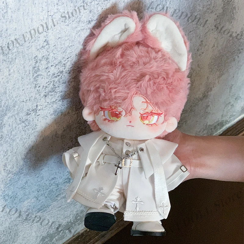 Originale bianco bello ragazzo bambole vestiti vestito mantello cappotto cintura corta per 20 cm bambola corpo abbigliamento nessun costume attributo