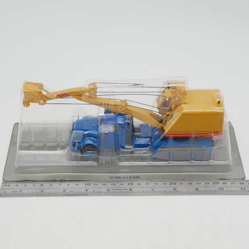 

Diecast 1:43 Scale Ixo TATRA 111 D-030 Tatra Truck Excavator Alloy Car Model Collectible Toy Gift Souvenir Display Ornament
