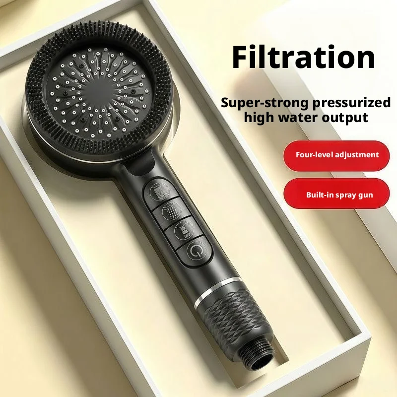 رأس دش مضغوط مع فلتر، رأس دش م - مراجعة Massage Gun وسعره