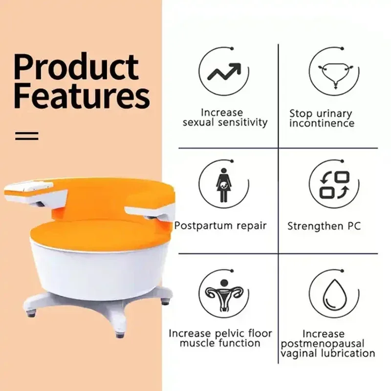 

Professional EMS Exerciser Device for Pelvic Floor Muscle Pelvis Correction Beautiful Buttocks Bodybuilding Machine