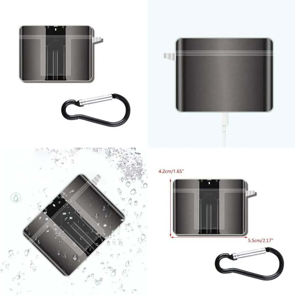 

Y1UB Anti-scratch Cover Sleeve Non-slip Sleeve for FIIL 2 Frame Housing-Shell