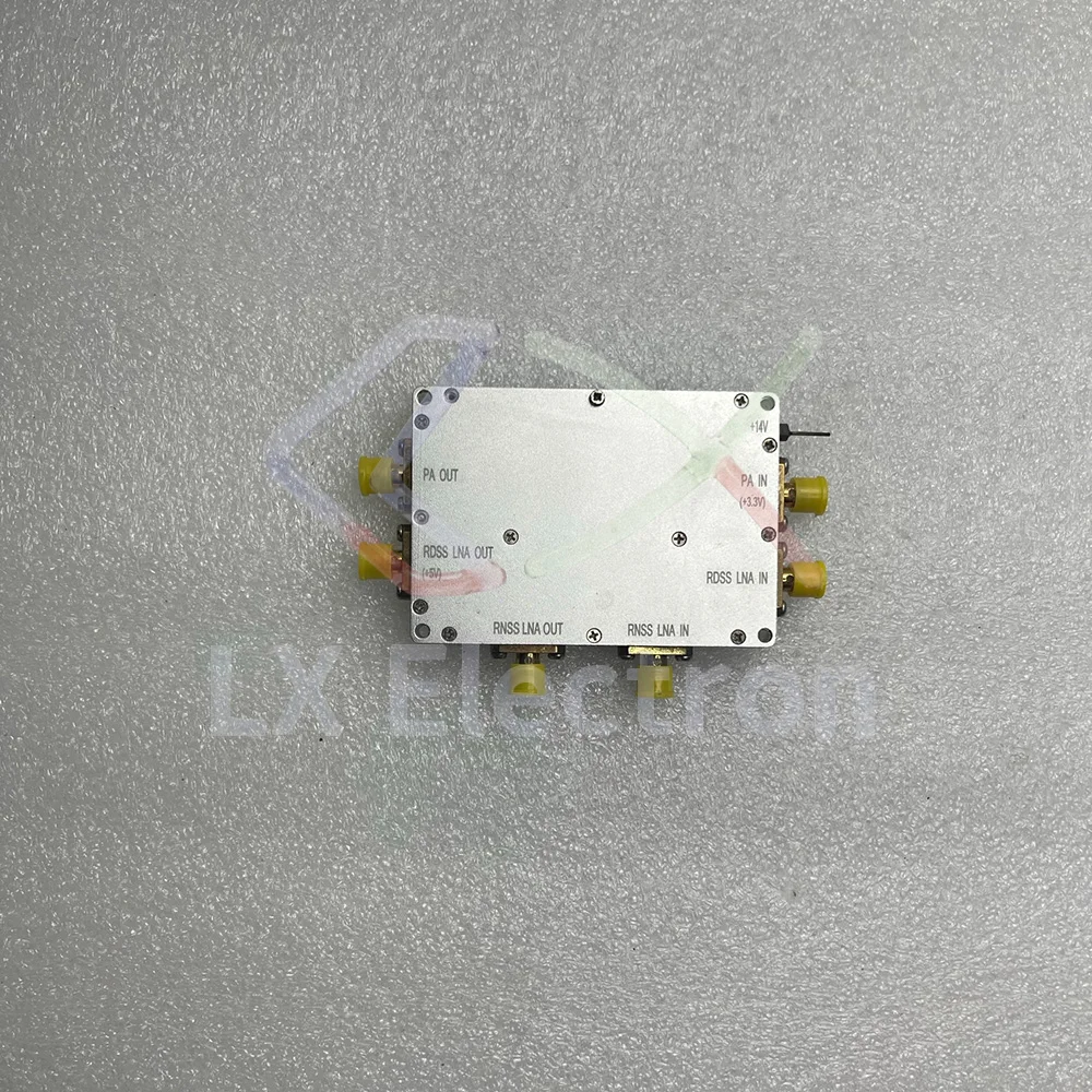 10W 1.5-1.6GHz 14V RF PA PD20010 output input 0.03W independent link output · RDSS LNA RNSS LAN independent link input/output