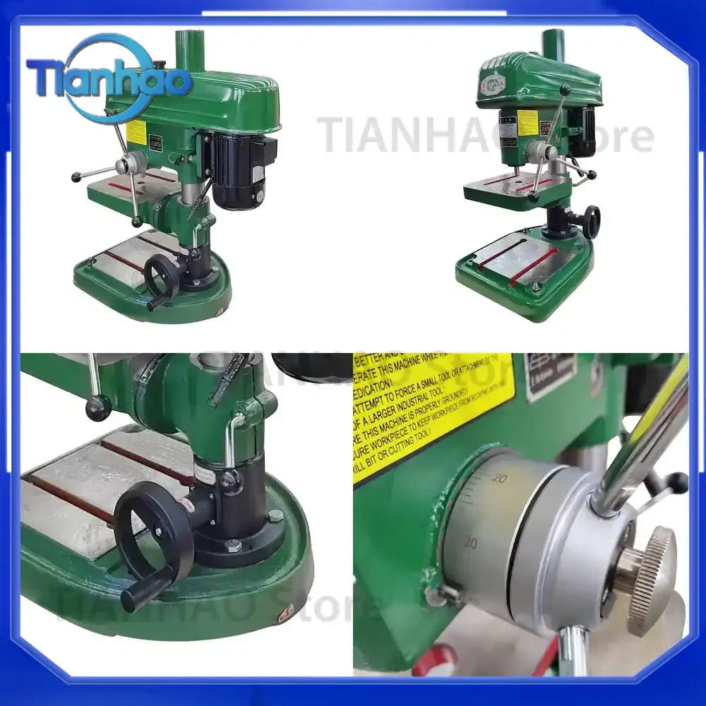 Mini Bench Drill Press for Z4116B 16mm 550W Micro Copper Tube Drilling Machine