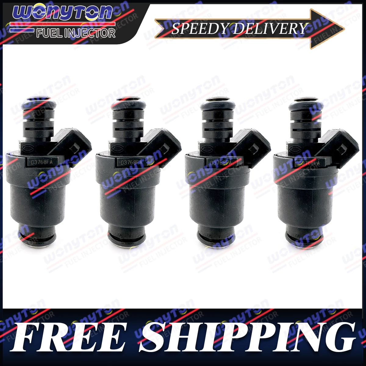 

4 шт. топливная форсунка 13641247931 для BMW E36 E46 3 серии 316 318 1,9 л 8 В 93-05 D3768FA