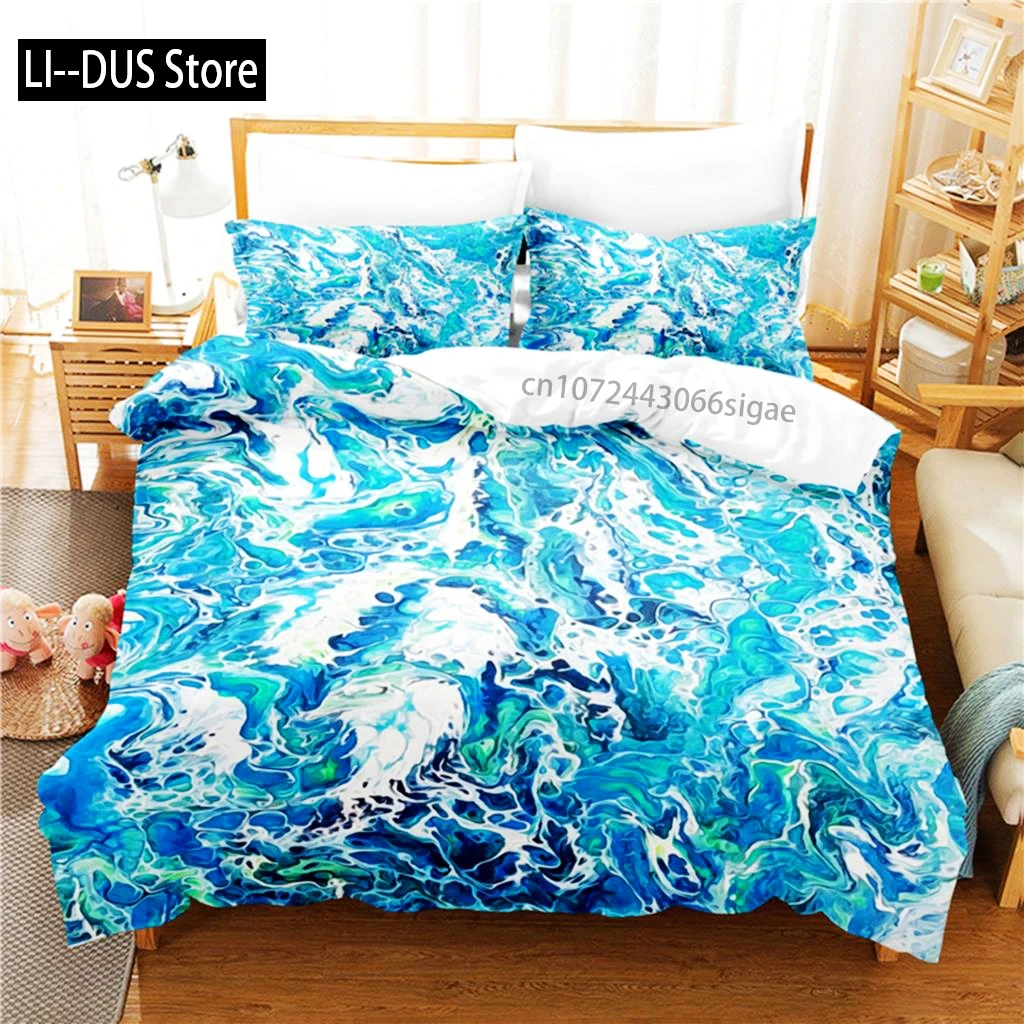 

Creative Design Painting Bedding Set Duvet Cover Set Bedding Digital Printing Queen Size Bedding Set Fashion Design