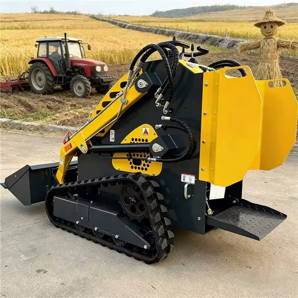 

Customized Multi-Functional Skid Steer Loader with Attachments - EPA/CE Approved