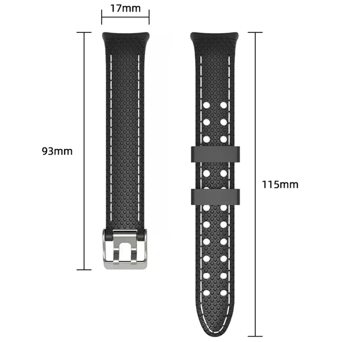 Silicone Strap For Mi Band 8 9 Bracelet Rubber Watchband Replacement Smartwatch Wrist Bracelet Correa For Xiaomi Mi Band 8 Strap image 6