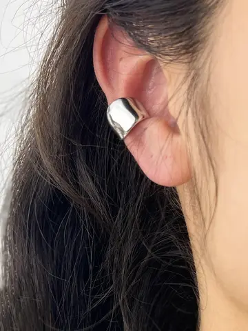 WOSTU असली 925 स्टर्लिंग सिल्वर ओरिजिनल रॉयल क्राउन ईयर कफ इयररिंग्स क्लियर ज़िरकोन ईयर क्लिप्स वेडिंग पार्टी ज्वेलरी गिफ्ट CQE1530 6 best sales चांदी के कान के कफ - №4