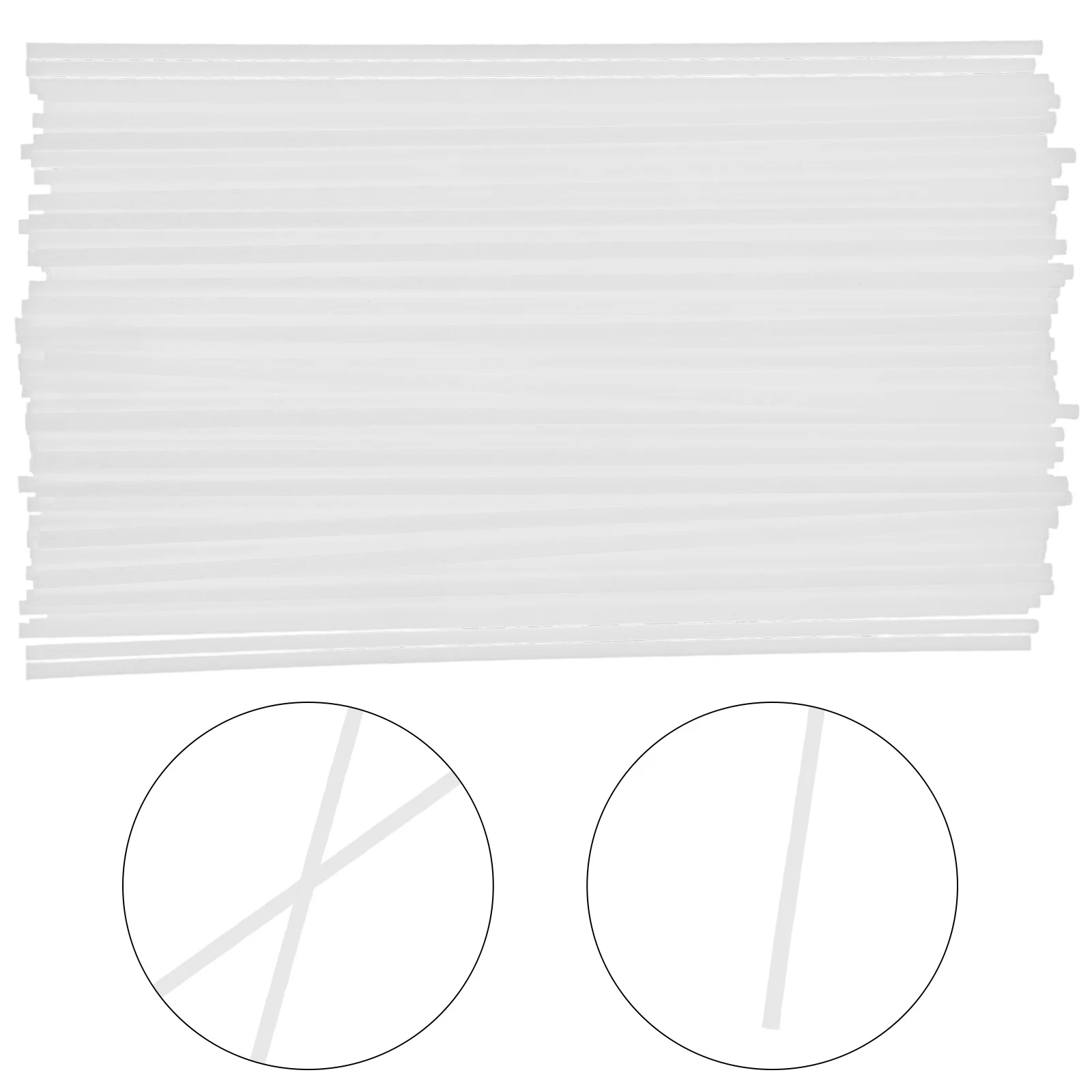 

100Pcs Aroma Reed Diffuser Sticks Fiber Fragrance Sticks Refill Essentials for Home Scent Diffuser DIY Optimal Scent Dispersal