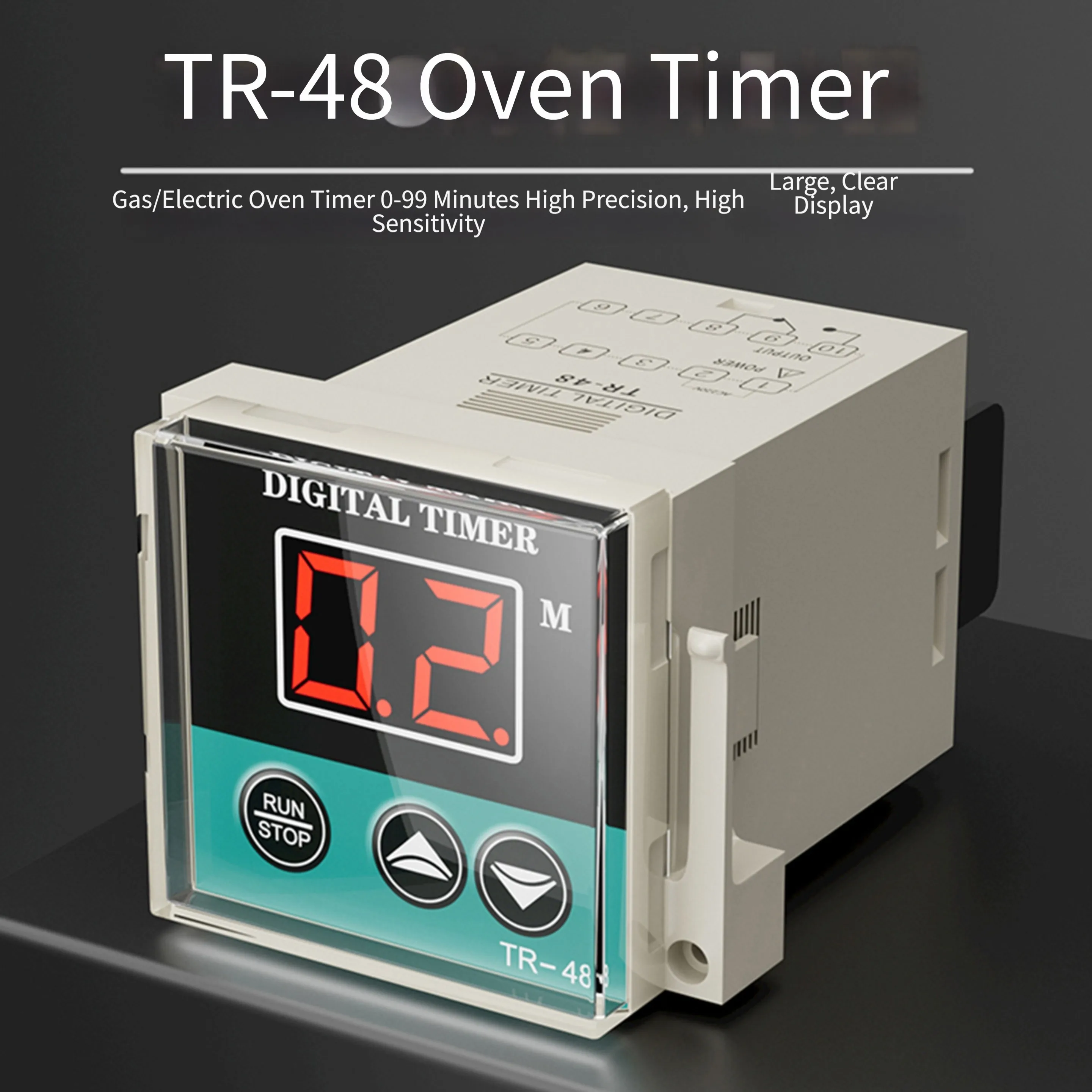 Intelligent Digital Oven Timer 220V: Precision Timing For Perfect Cooking Oven Timer Kitchen Timer Electrical Supplies