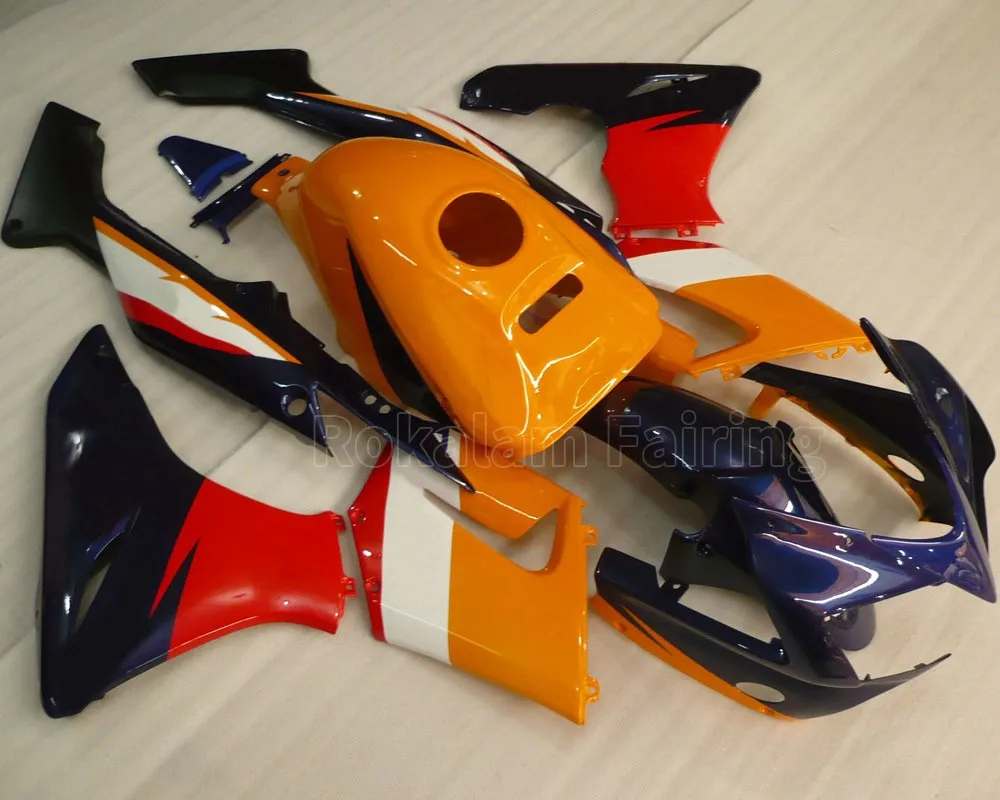 For Honda CBR125R CBR125RR CBR 125R 125RR CBR125 R 02 03 04 05 06 2002 2003 2004 2005 2006 Orange Fairing Kit